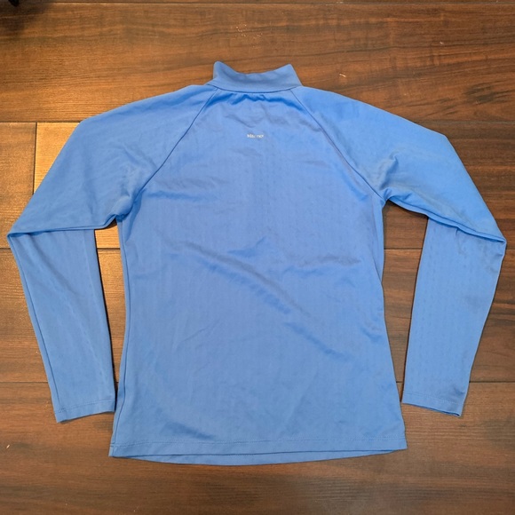 Marmot Light Blue Half Zip Long Sleeve Shirt - Picture 2 of 4
